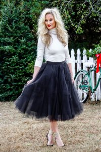 LNL love 'n' labels: tulle skirt styling for the holidays