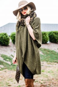 LNL love 'n' labels: olive sweater & otk boots