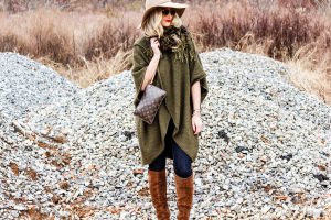 LNL love 'n' labels: olive sweater & otk boots