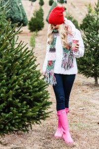 LNL love 'n' labels: pink + red (hunter boots)