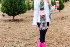 LNL love 'n' labels: pink + red (hunter boots)