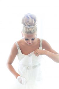 wedding wednesday hair and makeup bangs and blush