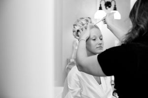 wedding wednesday hair and makeup bangs and blush
