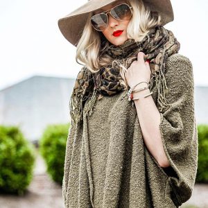 winter green fashion