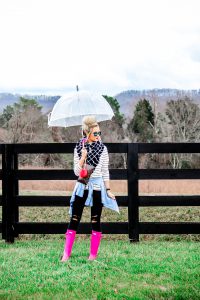 rainy day attire