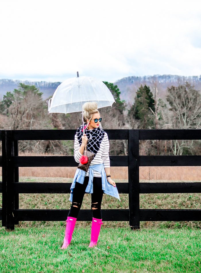 rainy day attire