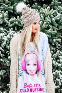 snow days at home outfit
