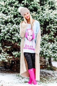 snow days at home outfit