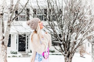 snow days at home outfit