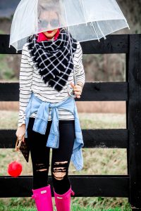 rainy day attire