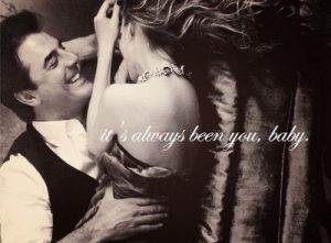 Carrie & Mr. Big | www.lovenlabels.com