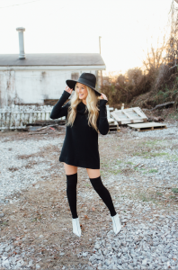 Black Dress and Hat | Sarah McAffry Photo Giveaway