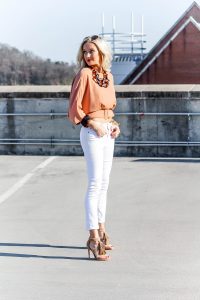 Styling White Denim For Spring | love 'n' labels www.lovenlabels.com