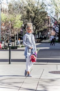 Styling White Denim for Spring Casual Spring Fever | love 'n' labels www.lovenlabels.com