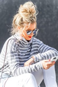 Styling White Denim for Spring Casual Spring Fever | love 'n' labels www.lovenlabels.com