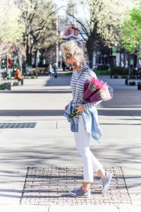 Styling White Denim for Spring All White | love 'n' labels www.lovenlabels.com