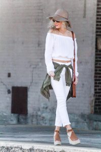 White on White Spring Outfit | love 'n' labels www.lovenlabels.com