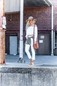 White on White Spring Outfit | love 'n' labels www.lovenlabels.com
