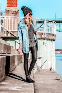 5 Ways to Wear Faux Leather Leggings | love 'n' labels www.lovenlabels.com