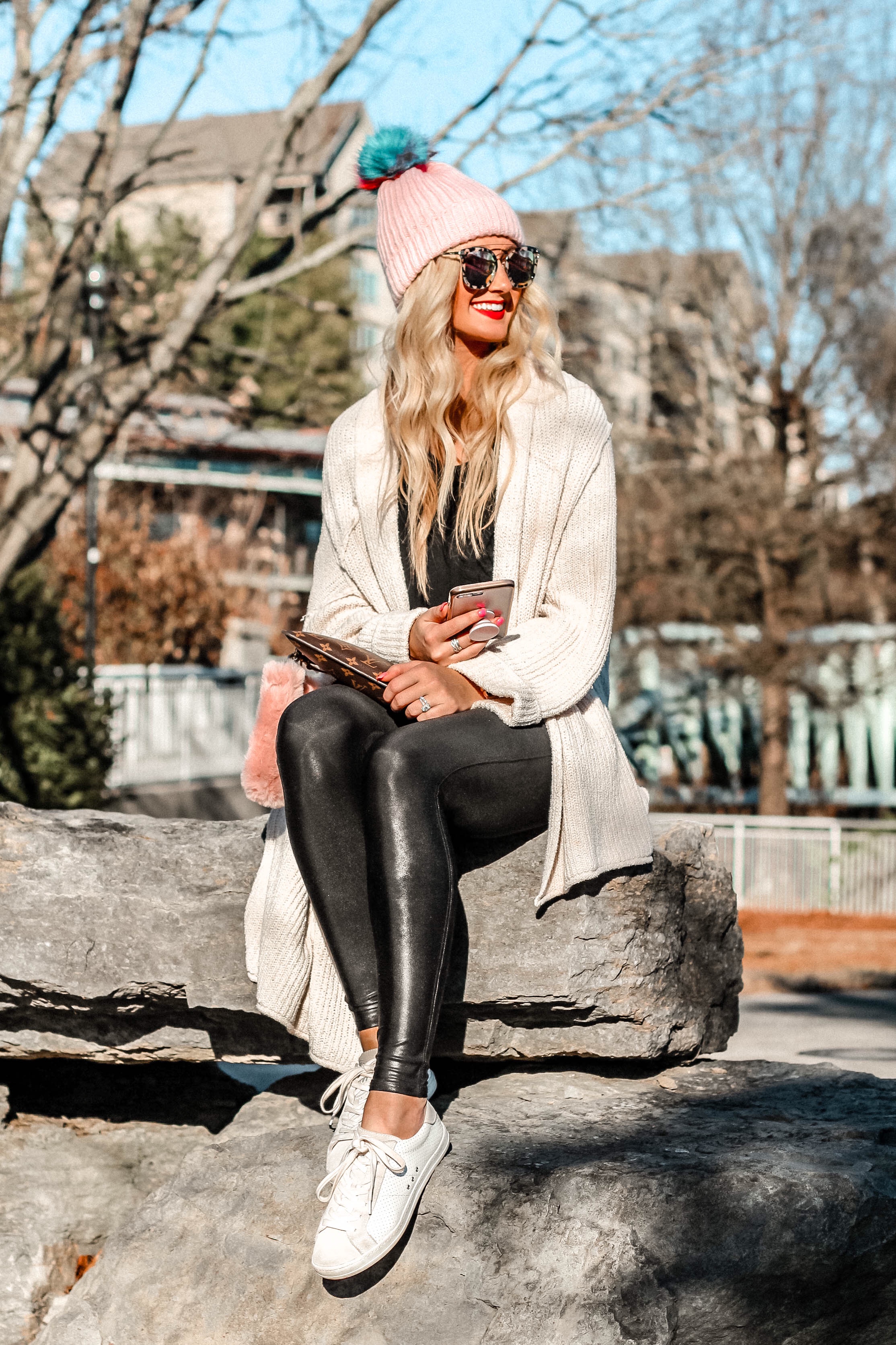 Leather leggings 2018 top