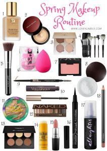 My Current, Spring Makeup Routine | love 'n' labels www.lovenlabels.com